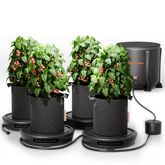 Self-watering System With 4 kits for Indoor Grow Tents, Greenhouses