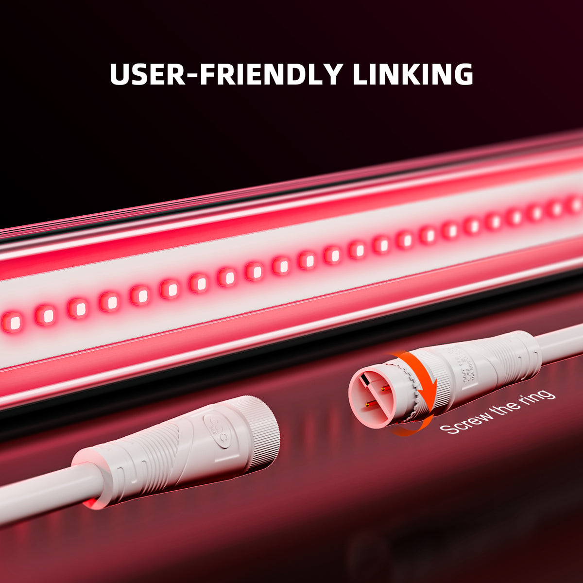 UV30 & IR16 LED Grow Light Bars Set (23.6”)