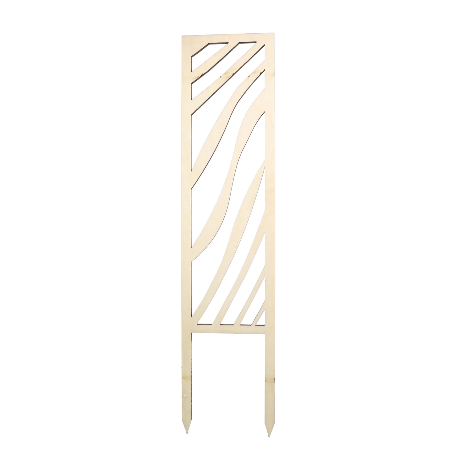 Zebra Wooden Trellis