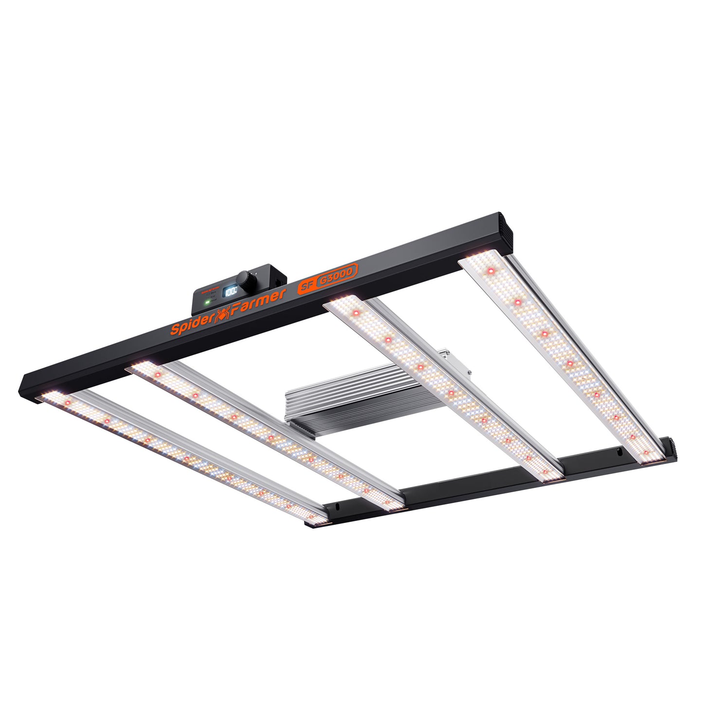 G3000 300W WiFi & Bluetooth App-Controlled Dimmable Cost-effective Full Spectrum LED Grow Light for 3X3 Grow Tent