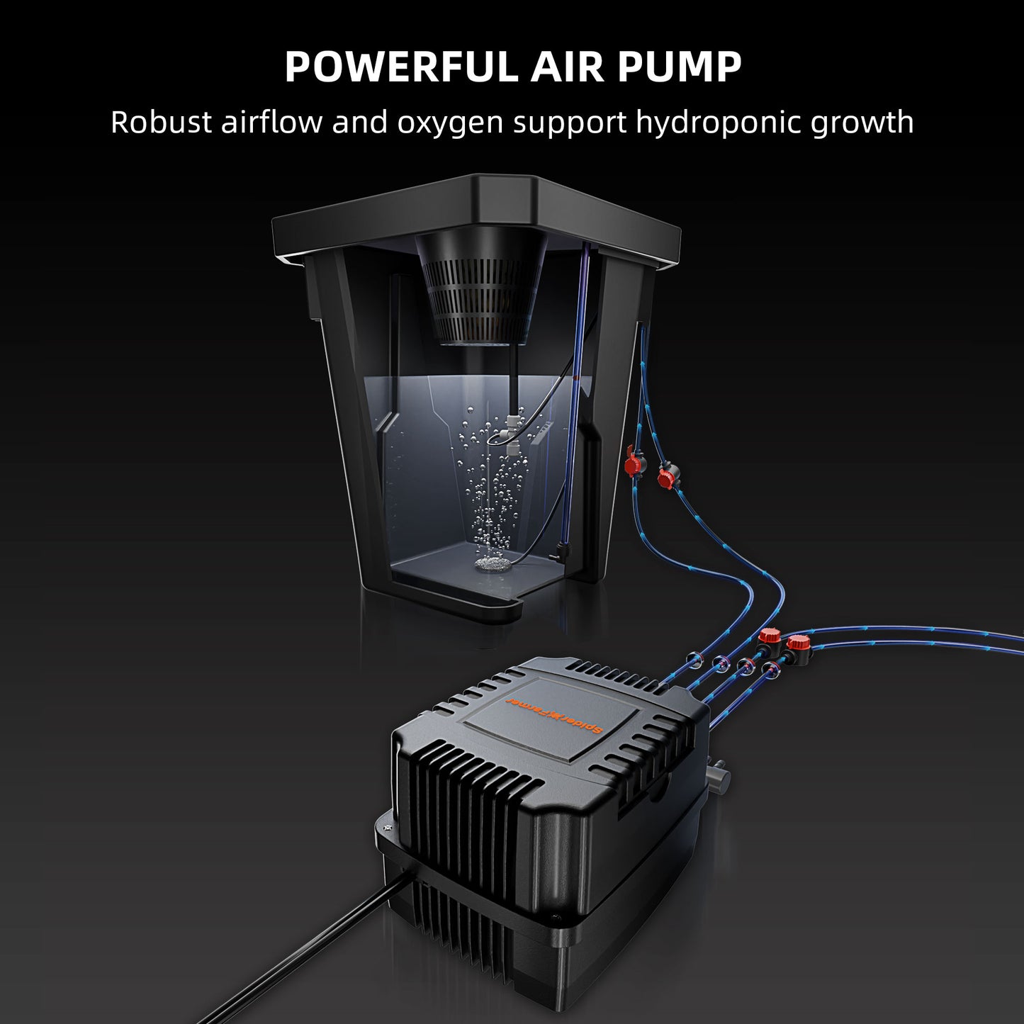DWC (Deep Water Culture) Hydroponics Grow System with Top Drip Kit 7 Gallon Deep Water Culture 2 Buckets