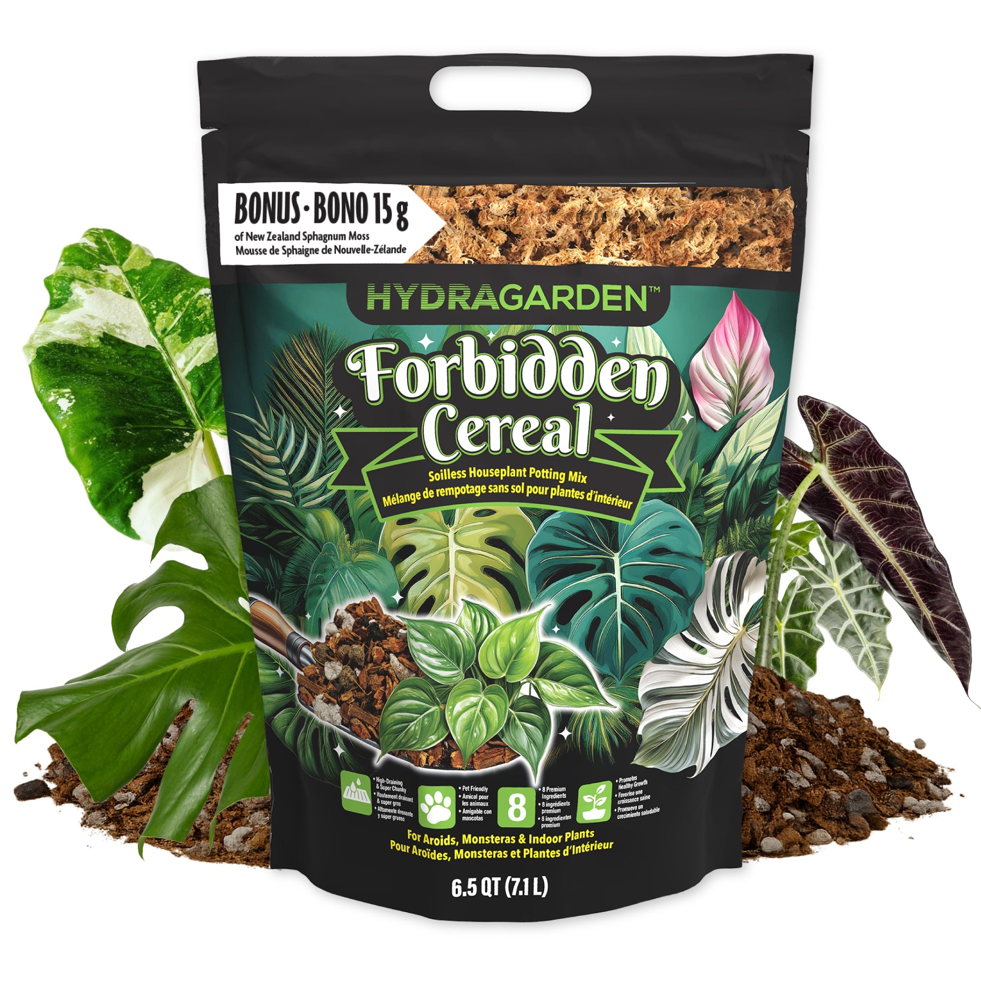 soilless potting mixes Forbidden Cereal Soilless Houseplant Potting Mix – Buds and Blossoms