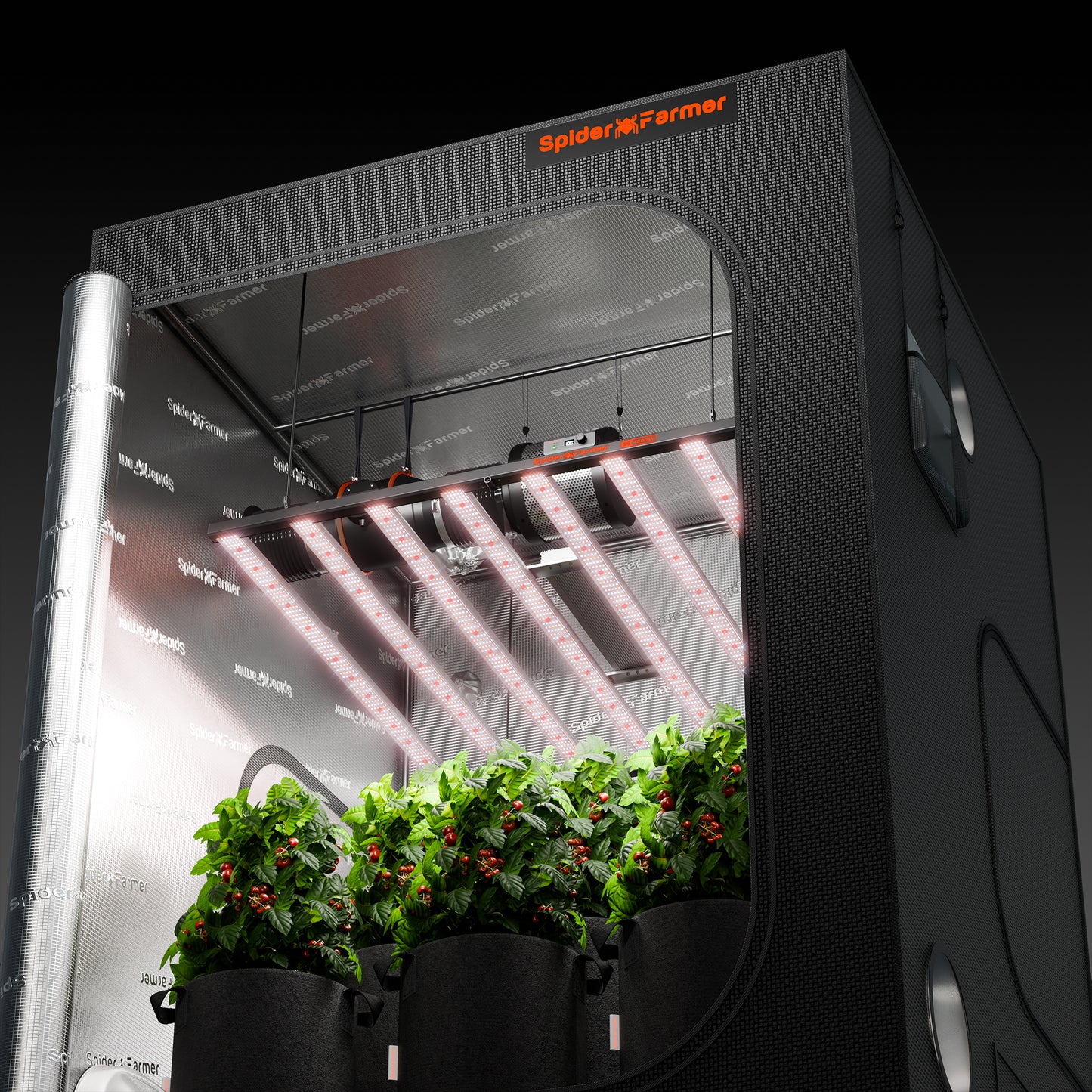 SE1000W LED Grow Light Samsung LM301H EVO Commercial CO2 Lighting with Bluetooth & WiFi Smart APP Control