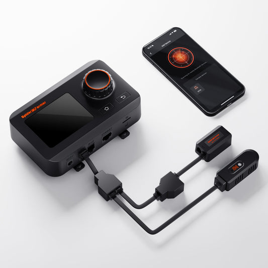 GGS Grow Tent Climate Controller Kits: Temperature, Humidity, VPD Monitoring, Scheduling, Data Tracking, Bluetooth & WiFi for Optimized Climate Management