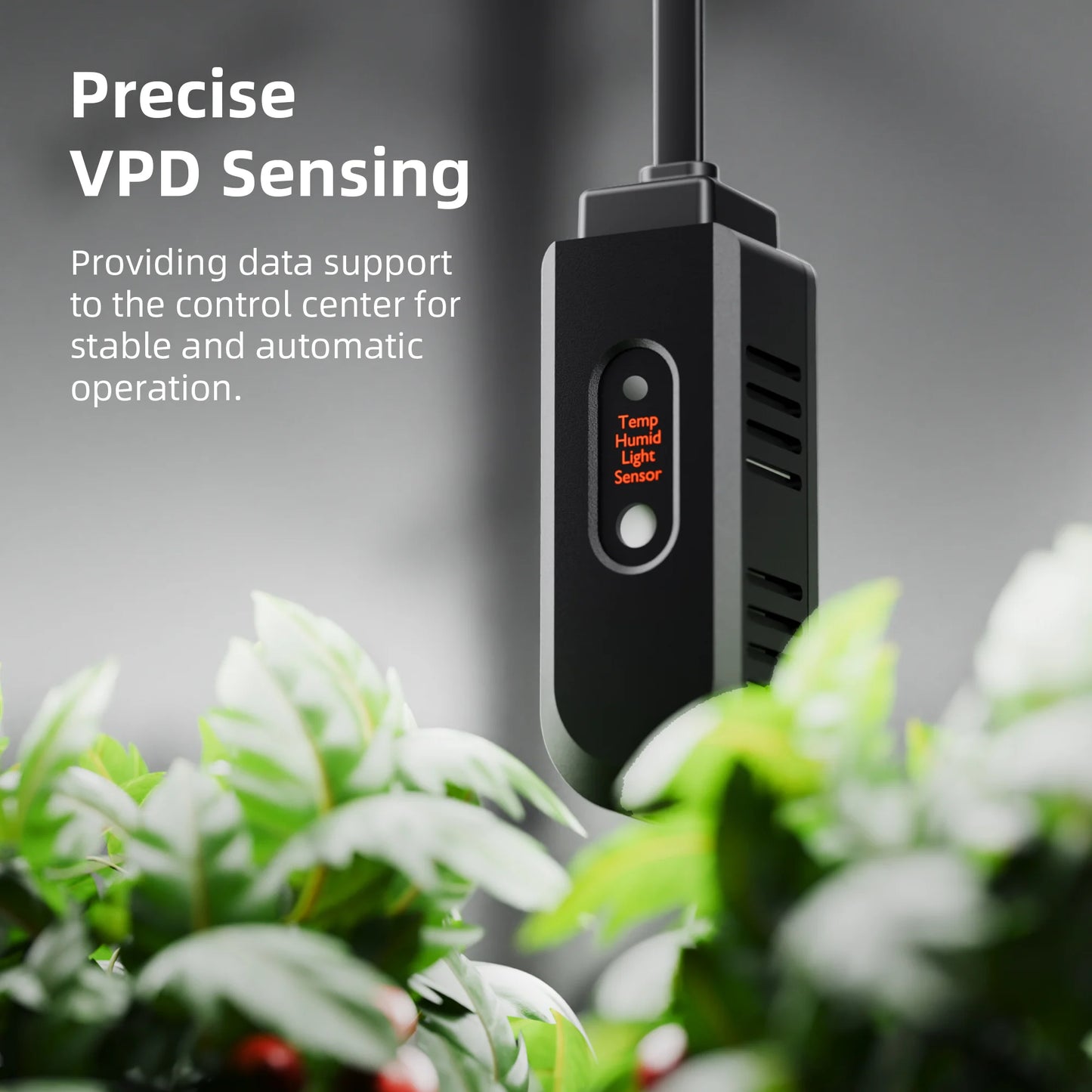 GGS Grow Tent Climate Controller Kits: Temperature, Humidity, VPD Monitoring, Scheduling, Data Tracking, Bluetooth & WiFi for Optimized Climate Management