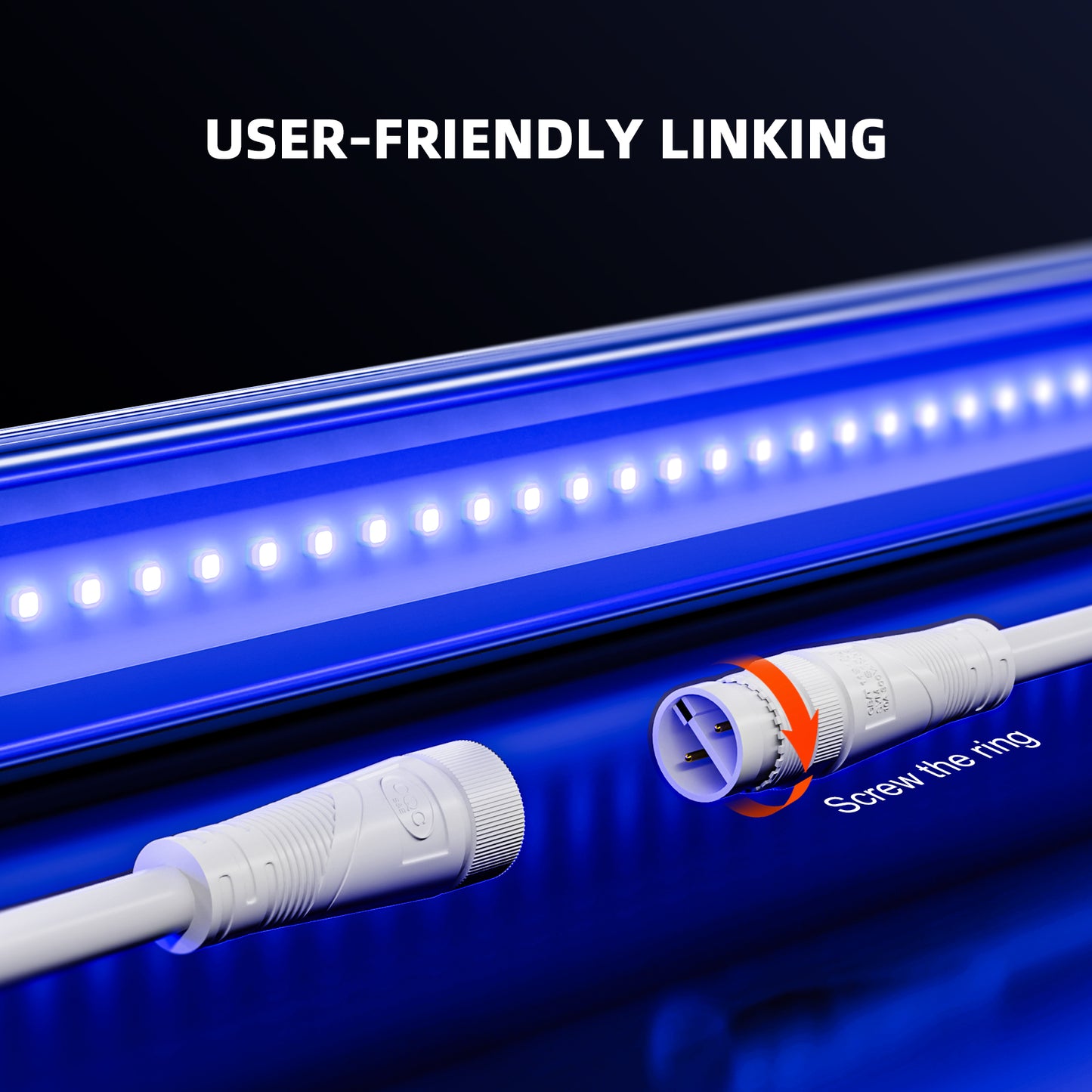 UV30 & IR16 LED Grow Light Bars Set (23.6”)