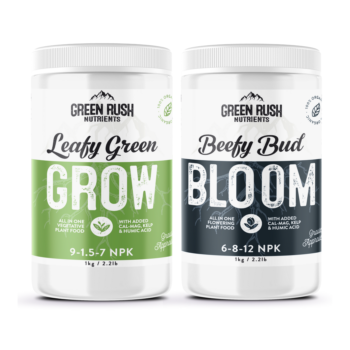 Veg To Harvest Pack: Leafy Green Grow & Beefy Bud Bloom Combo
