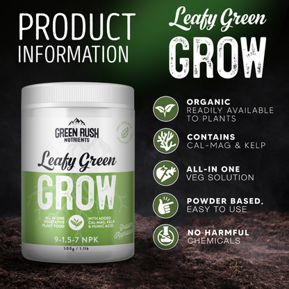Veg To Harvest Pack: Leafy Green Grow & Beefy Bud Bloom Combo