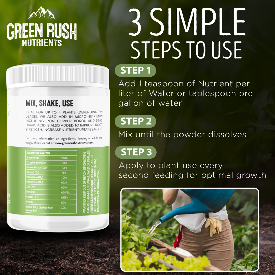 Veg To Harvest Pack: Leafy Green Grow & Beefy Bud Bloom Combo