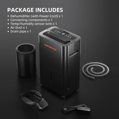 Dehumidifier – 2 Pint Smart Control with RJ12 Cable & Drain Hose