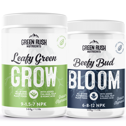 Veg To Harvest Pack: Leafy Green Grow & Beefy Bud Bloom Combo