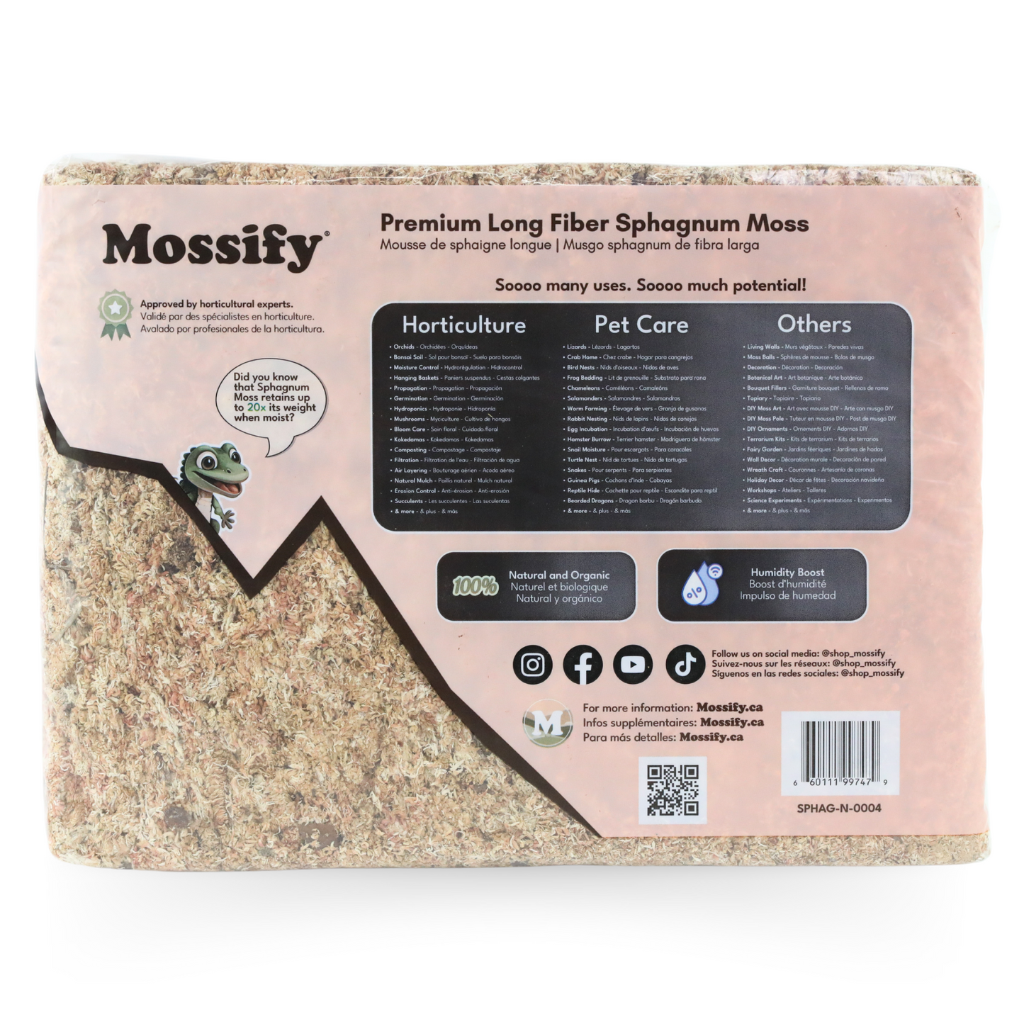 Premium Sphagnum Moss