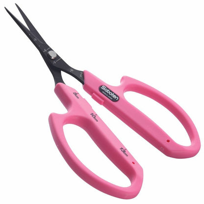 Pink Scissor Slim Tip Angled PT-2
