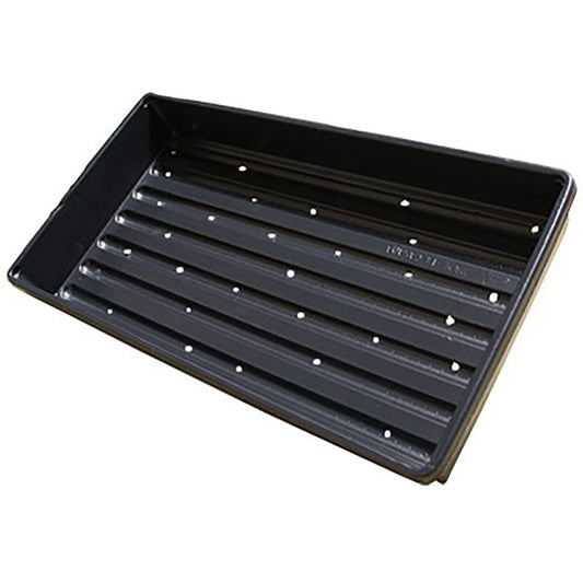 Econo Black Tray With Holes