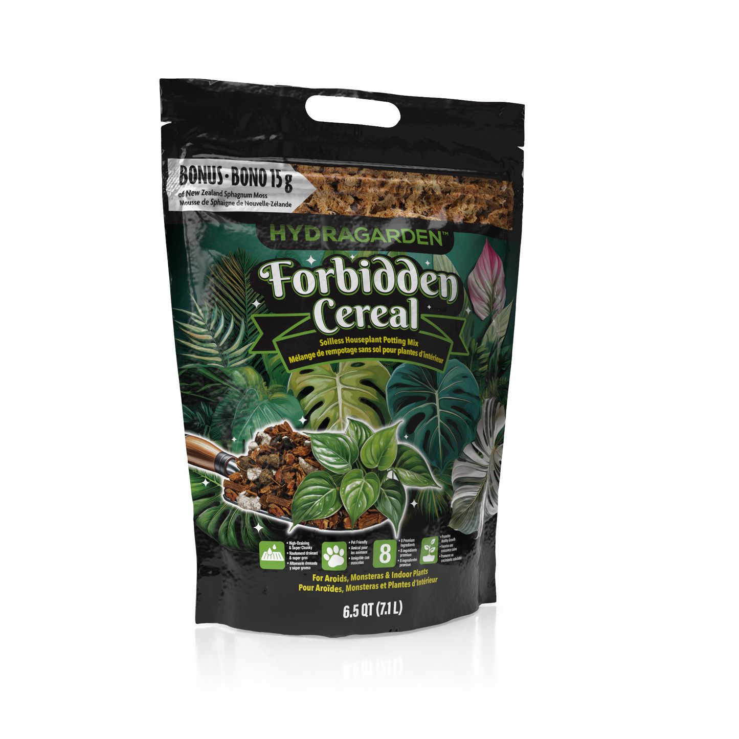 soilless potting mix for indoor plants Forbidden Cereal Soilless Houseplant Potting Mix – Buds and Blossoms