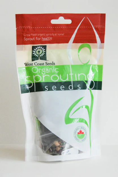 Sprouting Seeds - Fantastic Four Seed Collection Certified organic
