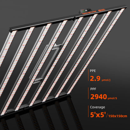 SE1000W LED Grow Light Samsung LM301H EVO Commercial CO2 Lighting with Bluetooth & WiFi Smart APP Control