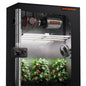 4.6’x2.3’x6.5′ Complete Grow Tent Kit I SE4500 320W Led Grow Light I 4” Ventilation System with GGS Controller Kits I Clip Fan