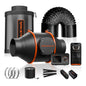 4-Inch Inline Fan 205CFM Combo with GGS Controller Kits Ventilation System