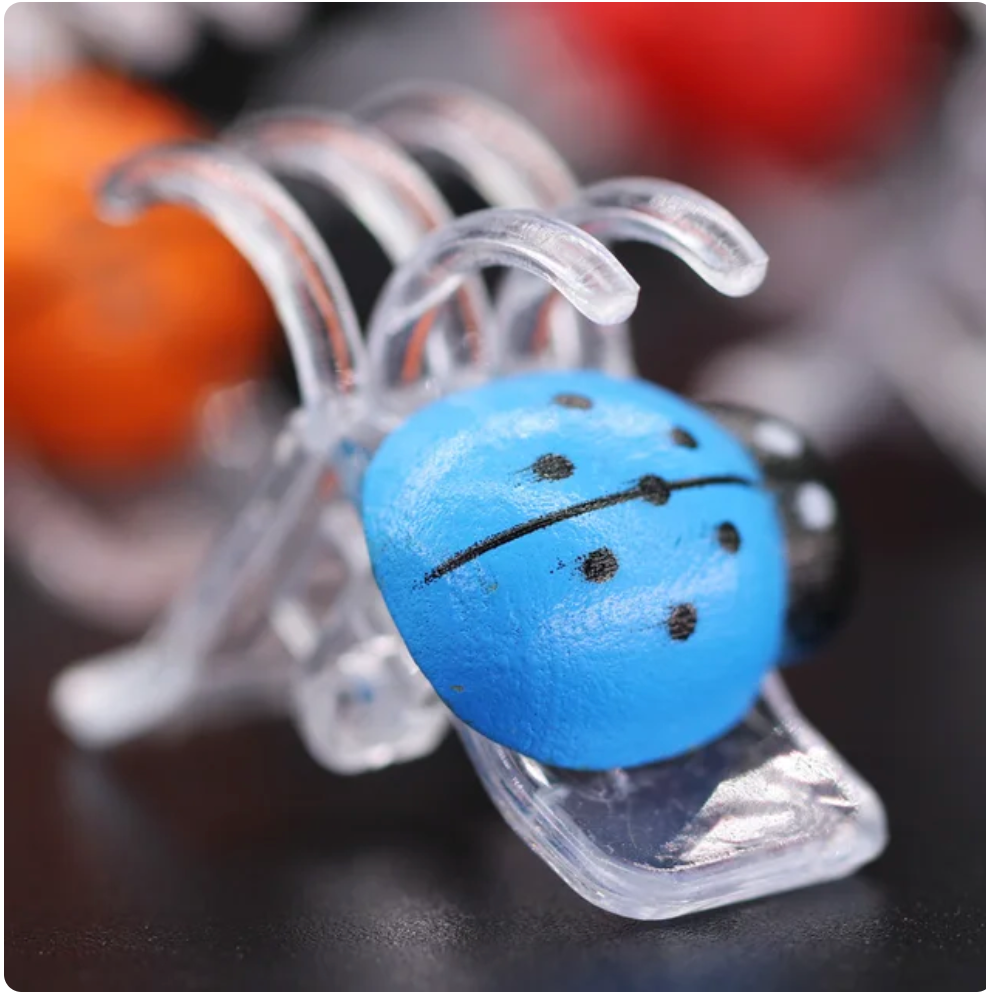 Ladybug Clips