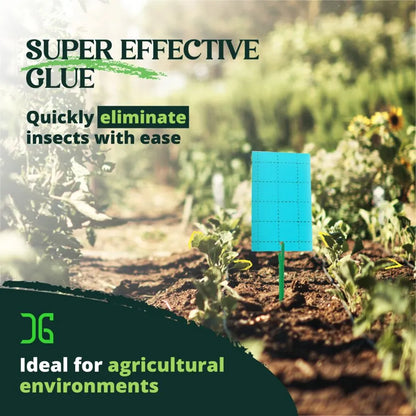 Insect Traps, Pest Monitors , Double-Sided Sticky Card, Blue