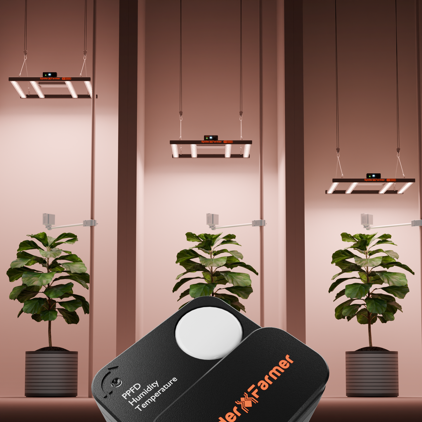 Genius Grow System SensorPro Kits with CO2 Sensor and PAR Meter, Ideal for Optimizing Grow Tents, Grow Rooms