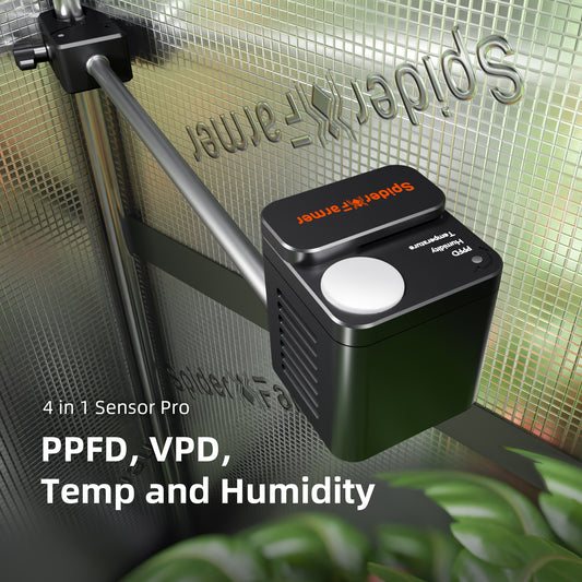 Genius Grow System SensorPro Kits with CO2 Sensor and PAR Meter, Ideal for Optimizing Grow Tents, Grow Rooms