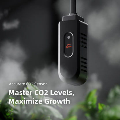 Genius Grow System SensorPro Kits with CO2 Sensor and PAR Meter, Ideal for Optimizing Grow Tents, Grow Rooms