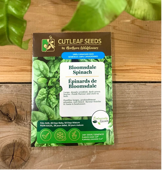 Spinach, Bloomsdale (organic)