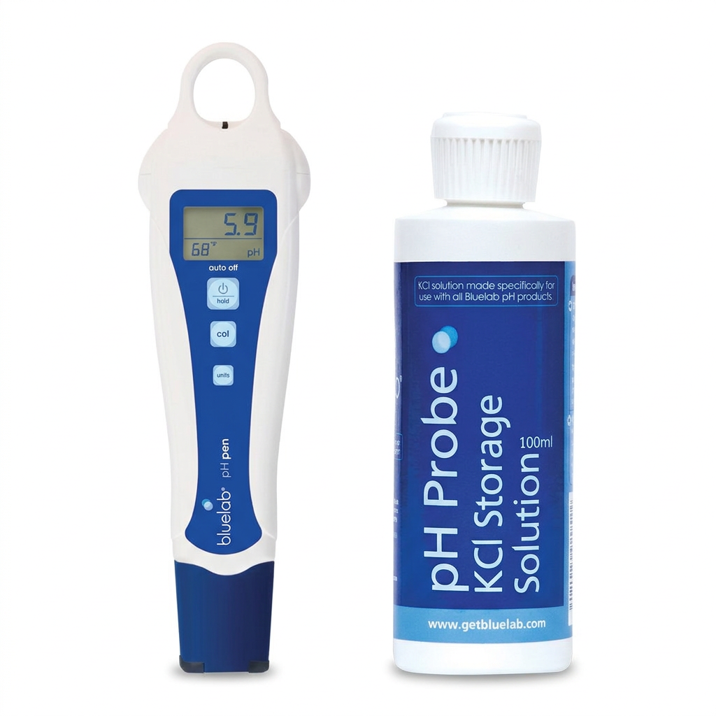 Bluelab pH Pen and 100 ml storage solution bundle