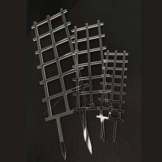 Fence Lattice Plant Trellis - Super Clear Acrylic
