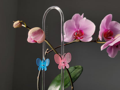 Butterfly Clips - 9 Assorted Colours