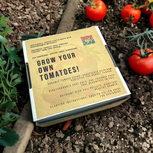 Kit - Heirloom Tomato Starter Kit: Grow Your Own Delicious Heritage Tomatoes