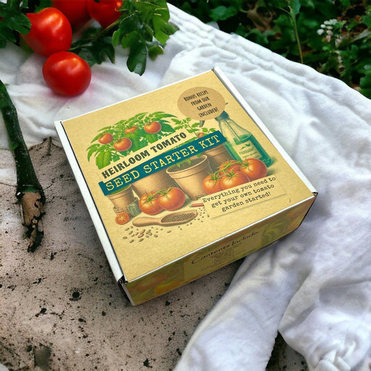 Kit - Heirloom Tomato Starter Kit: Grow Your Own Delicious Heritage Tomatoes