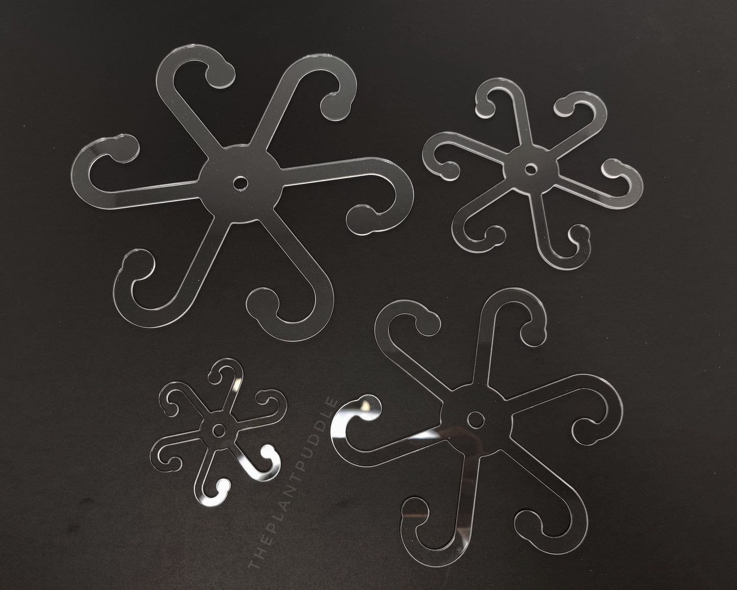 Plant Stem Holder - 6 Arms For Supporting Petioles