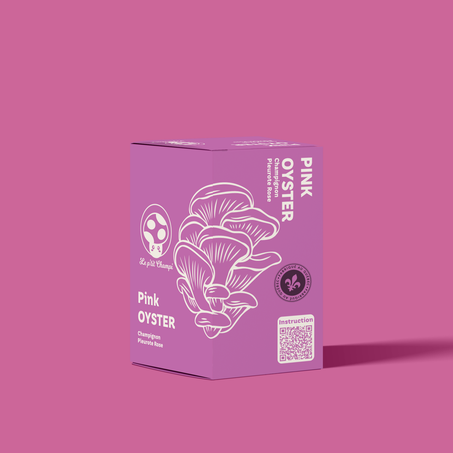 Pink Oyster Mushroom Kit