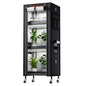 4 Tier Plant Stand With Grow Lights 54W, Plant Shelf with 1680D Grow Tent for Indoor Plant and Greenhouse