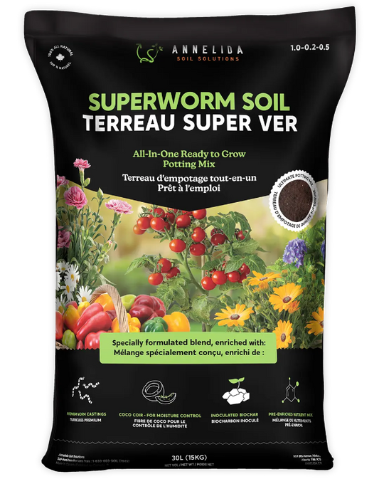 Annelida SuperWorm Soil 1-0.2-0.5